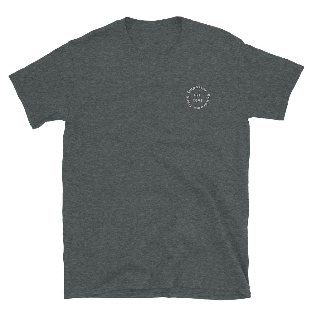 Impostor Syndrome Embroidered Soft & Fitted T-Shirt