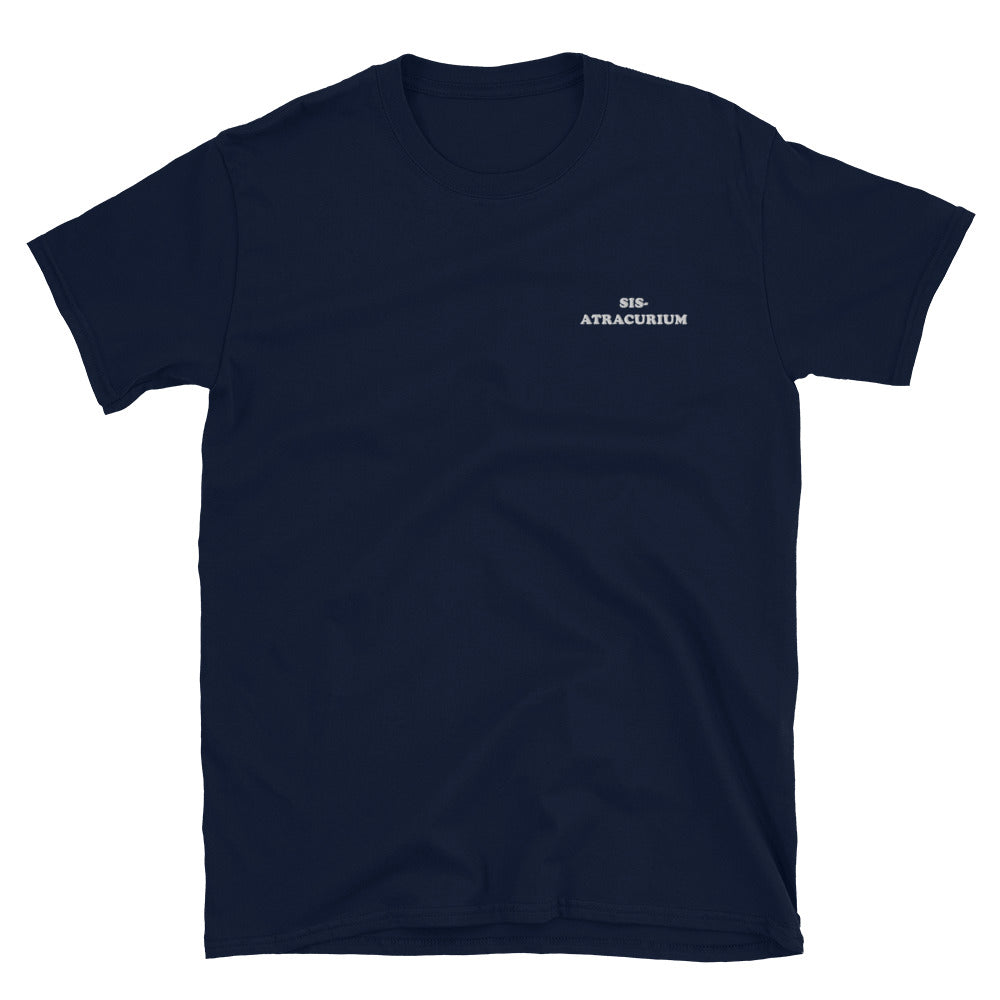Sis-Atracurium Embroidered Soft & Fitted T-Shirt
