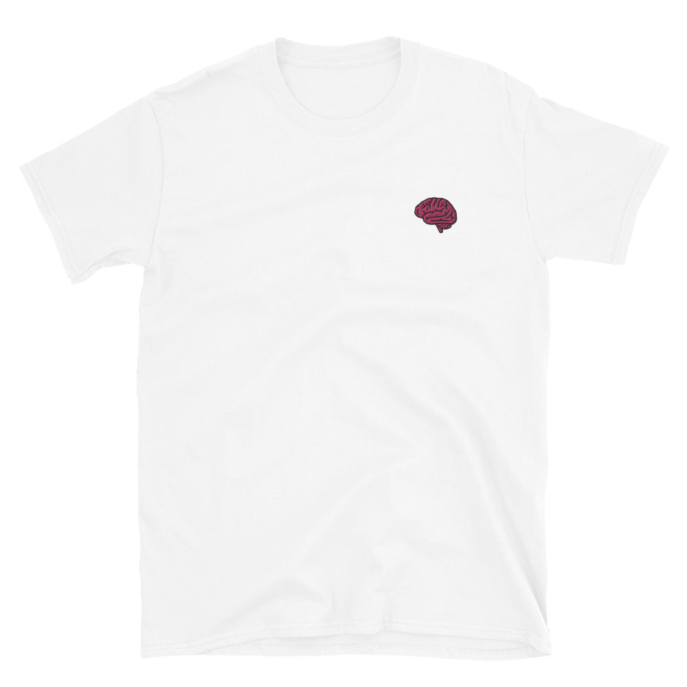 Brain Embroidered Soft & Fitted T-shirt