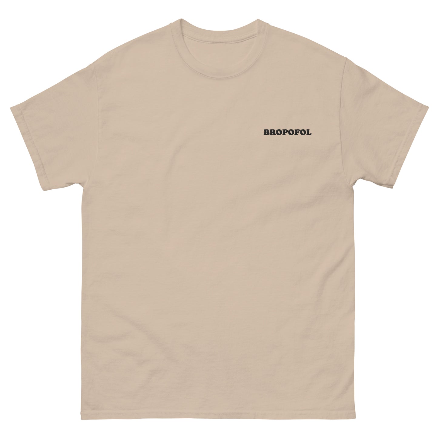 Bropofol Embroidered Oversized T-shirt