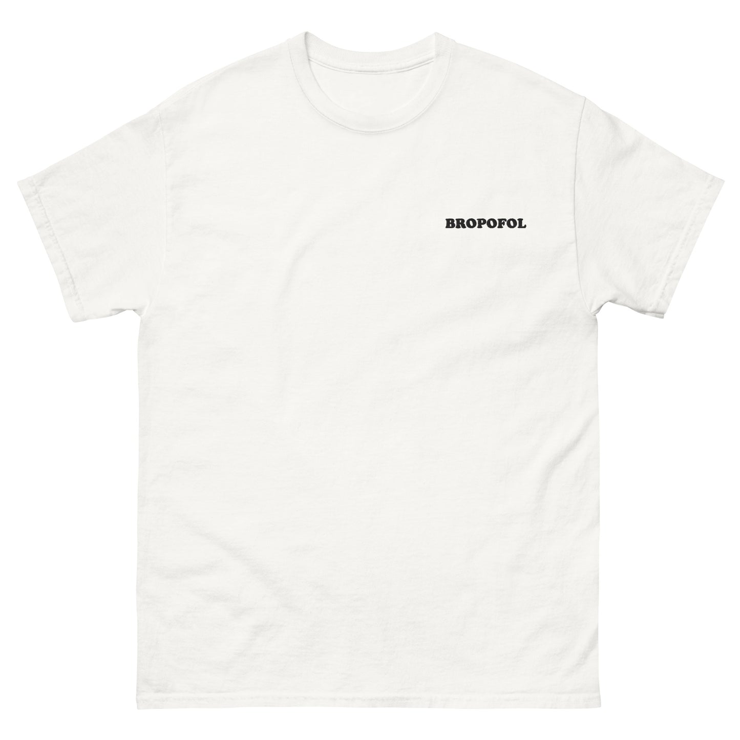 Bropofol Embroidered Oversized T-shirt