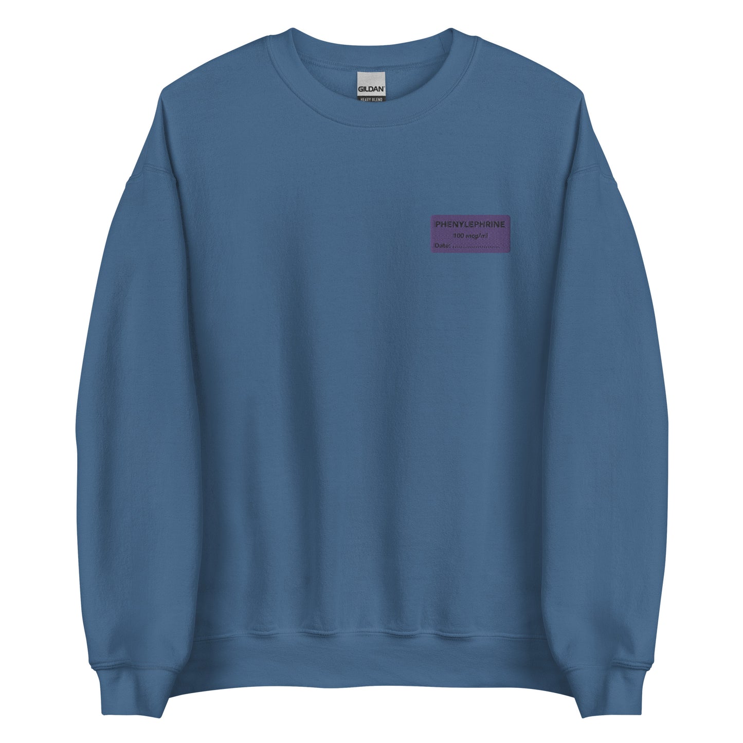 Phenylephrine Embroidered Sweatshirt