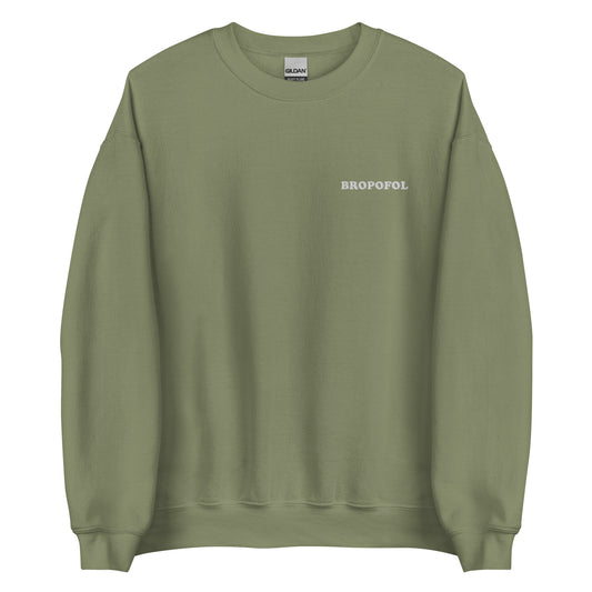 Bropofol Embroidered Sweatshirt