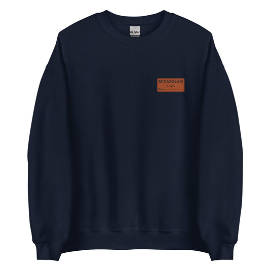 Midazolam Embroidered Sweatshirt