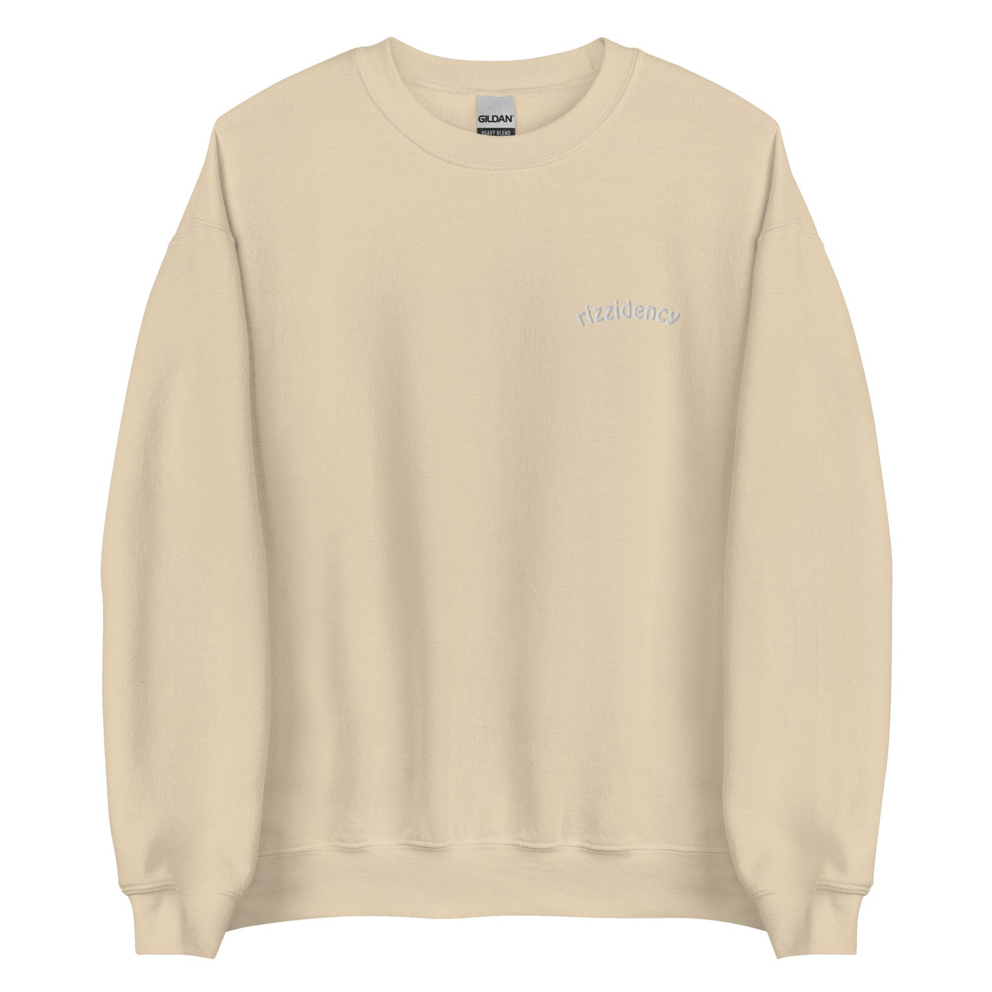 Rizzidency Embroidered Sweatshirt