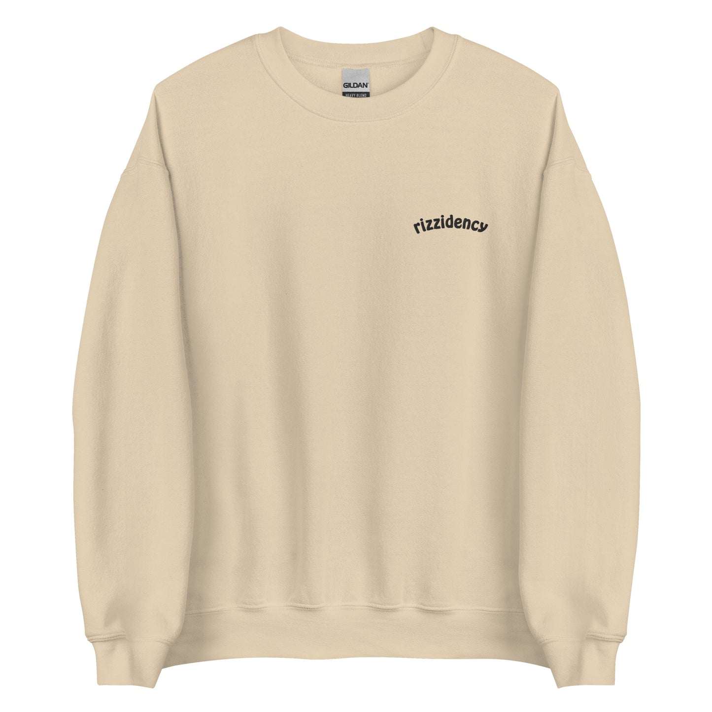 Rizzidency Embroidered Sweatshirt