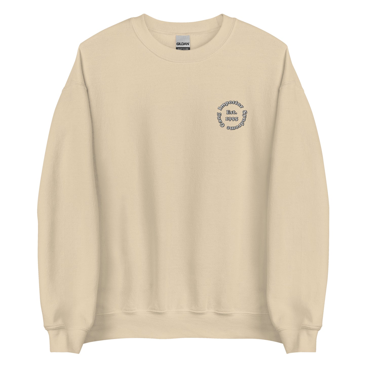 Impostor Syndrome Embroidered Sweatshirt