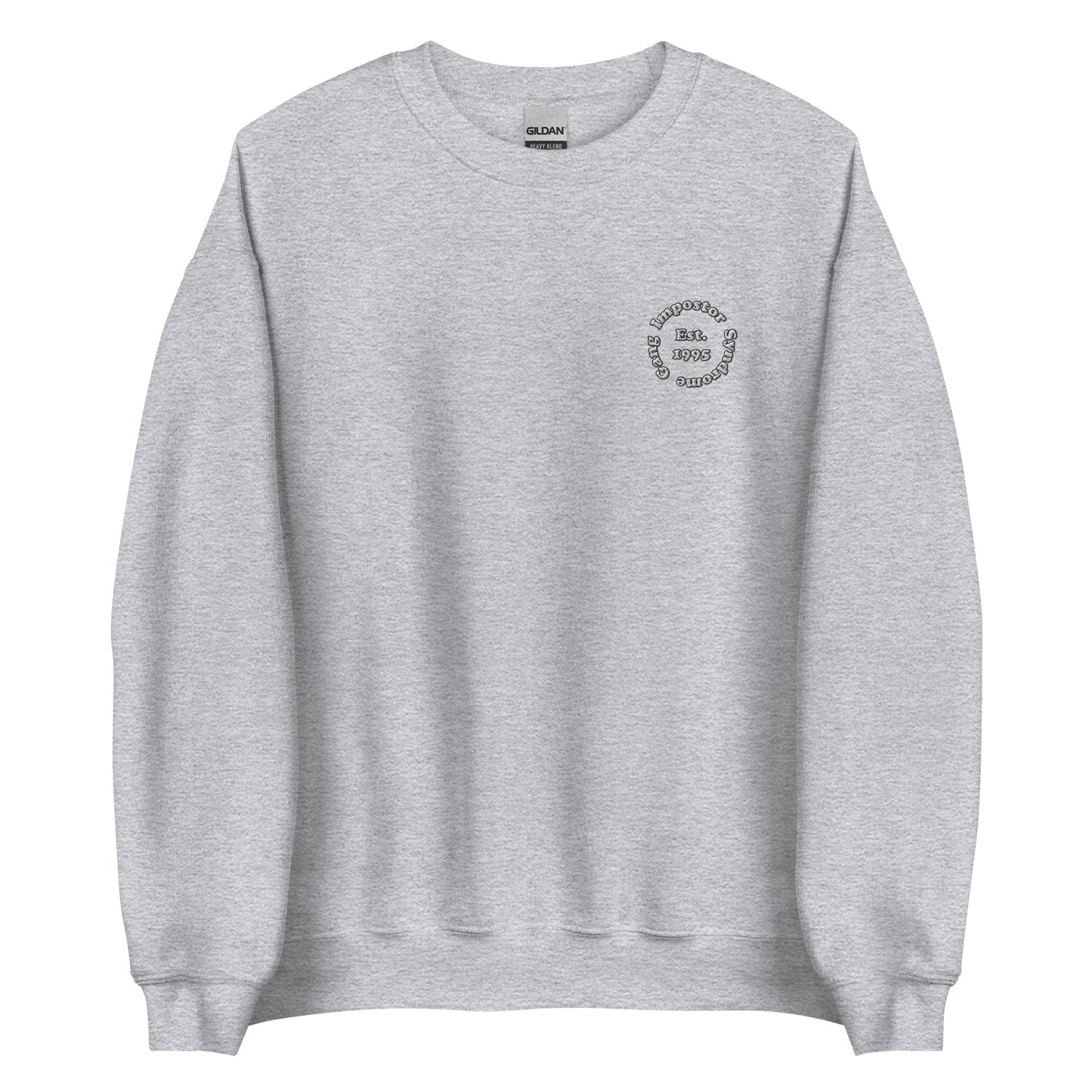 Impostor Syndrome Embroidered Sweatshirt