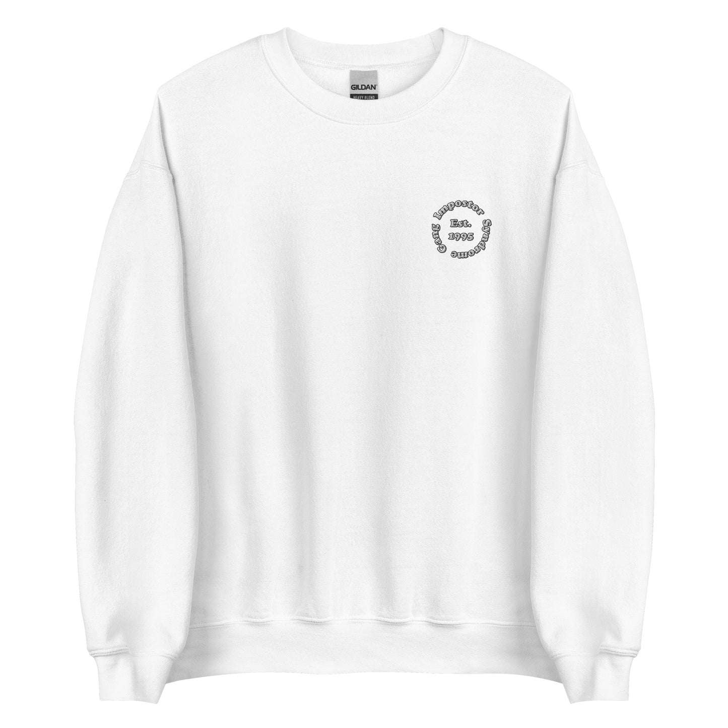 Impostor Syndrome Embroidered Sweatshirt