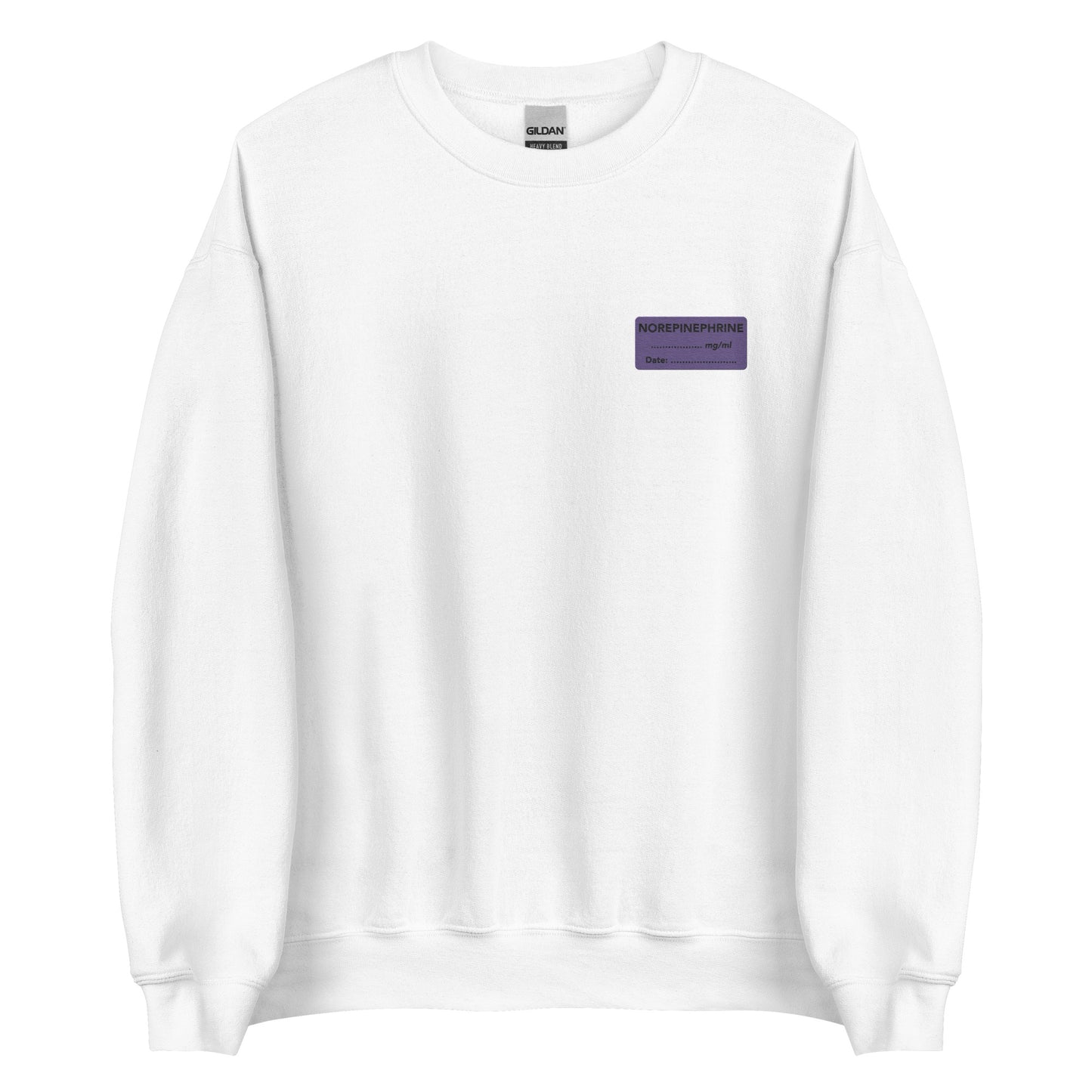 Norepinephrine Embroidered Sweatshirt