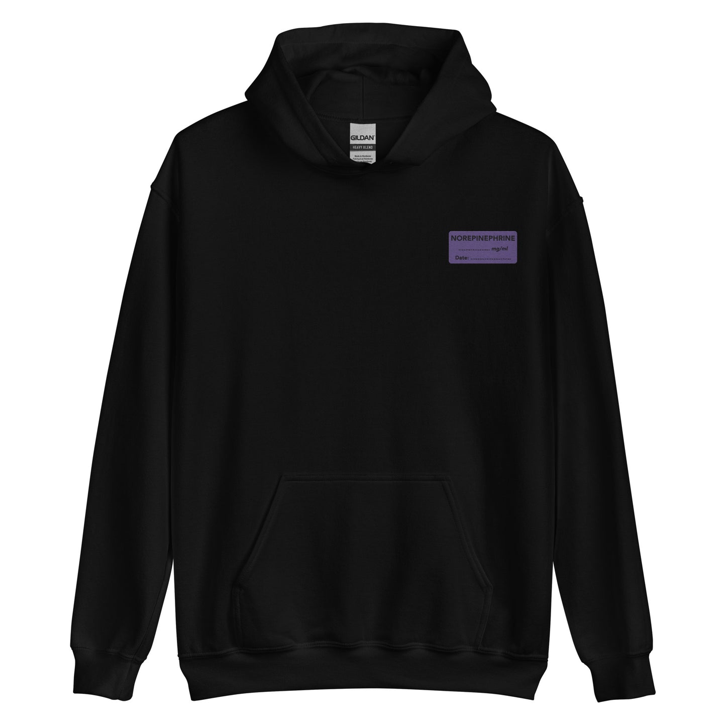 Norepinephrine Embroidered Hoodie