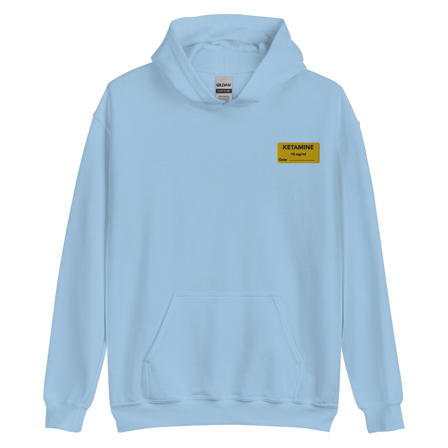 Ketamine Embroidered Hoodie