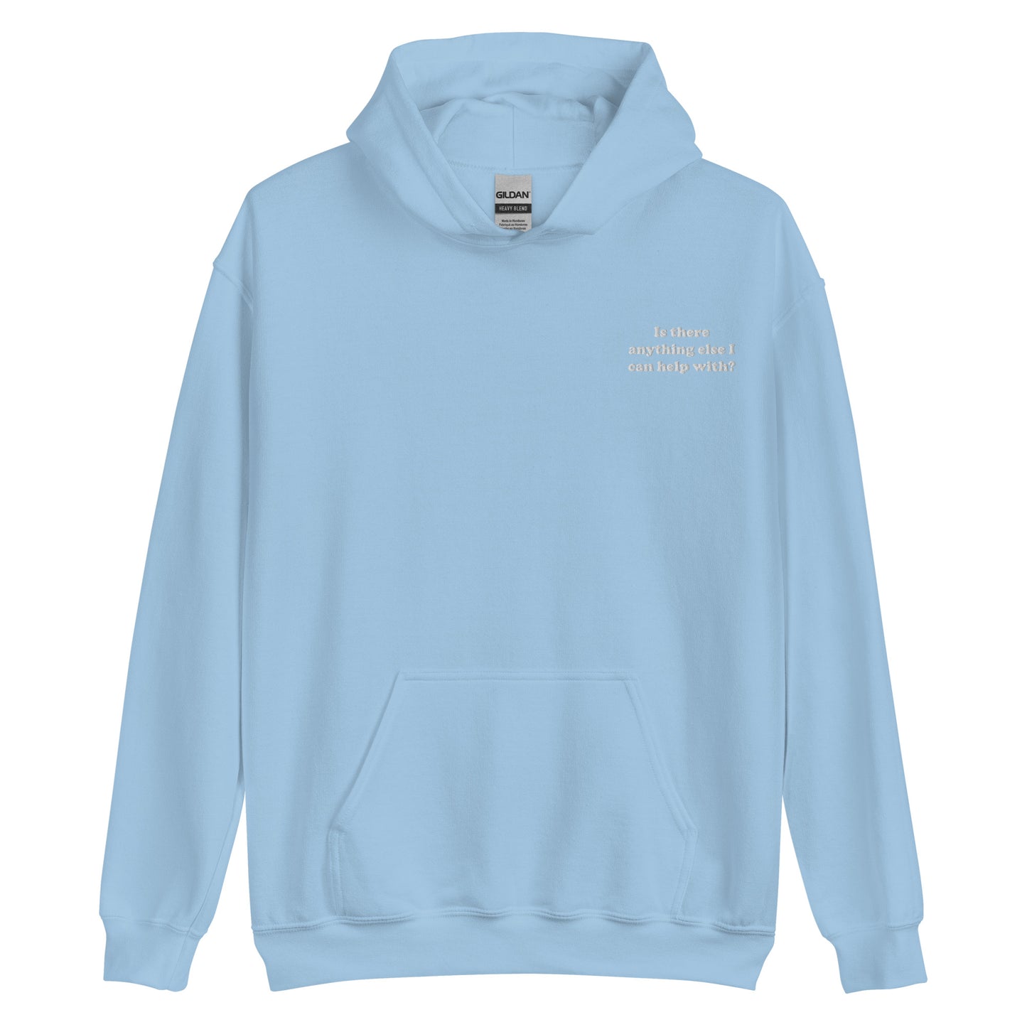 Is there anything else I can help with Embroidered Hoodie