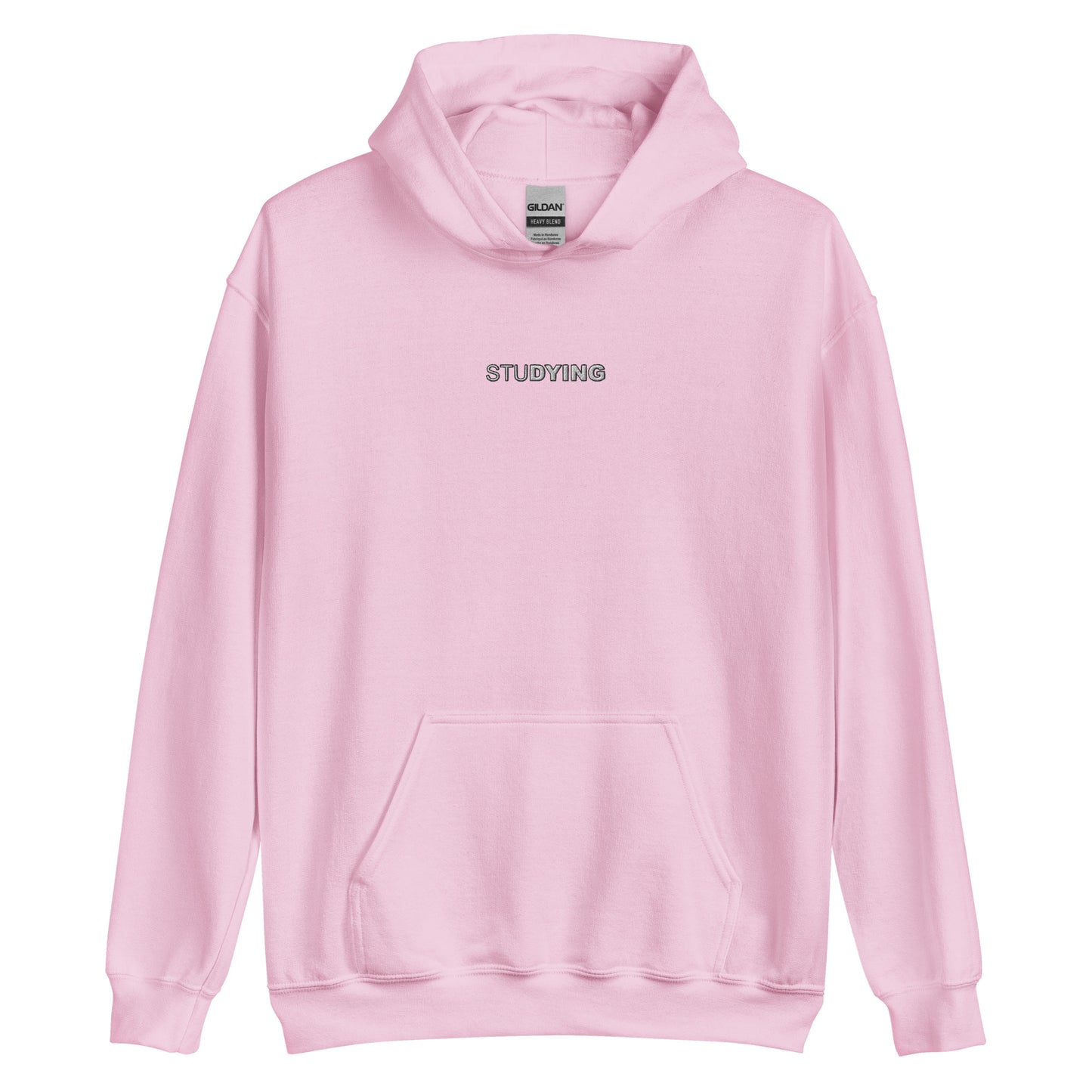 Studying Embroidered Hoodie