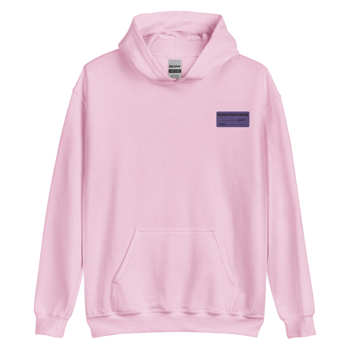 Norepinephrine Embroidered Hoodie