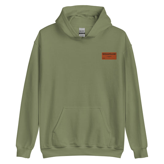 Midazolam Embroidered Hoodie