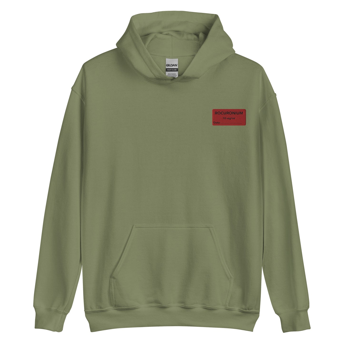 Rocuronium Embroidered Hoodie