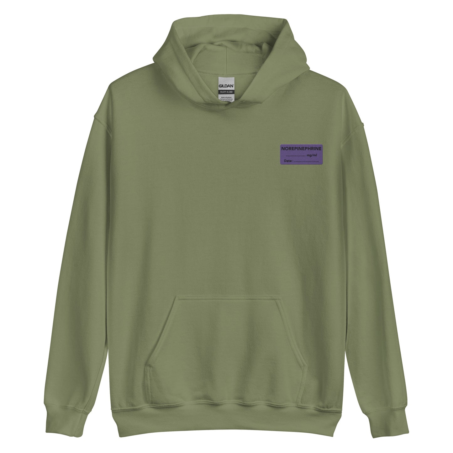 Norepinephrine Embroidered Hoodie