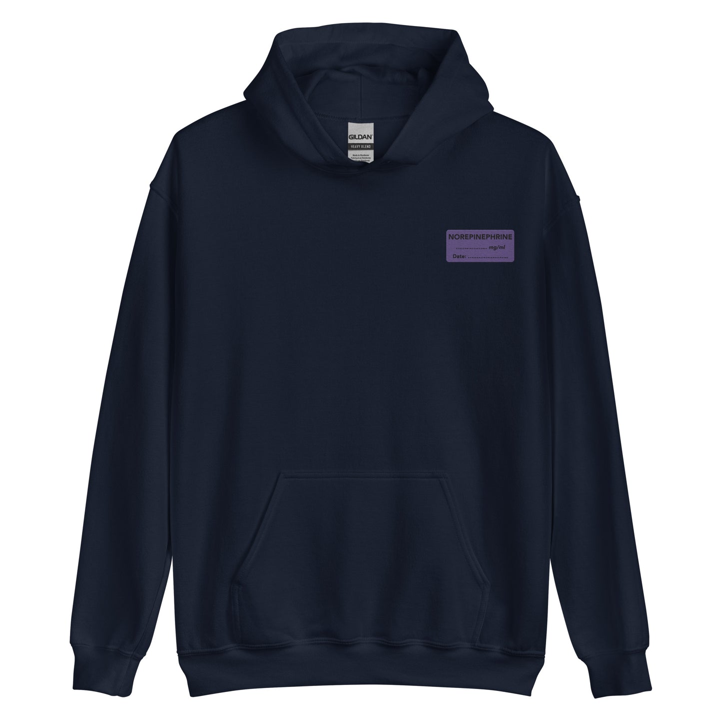 Norepinephrine Embroidered Hoodie