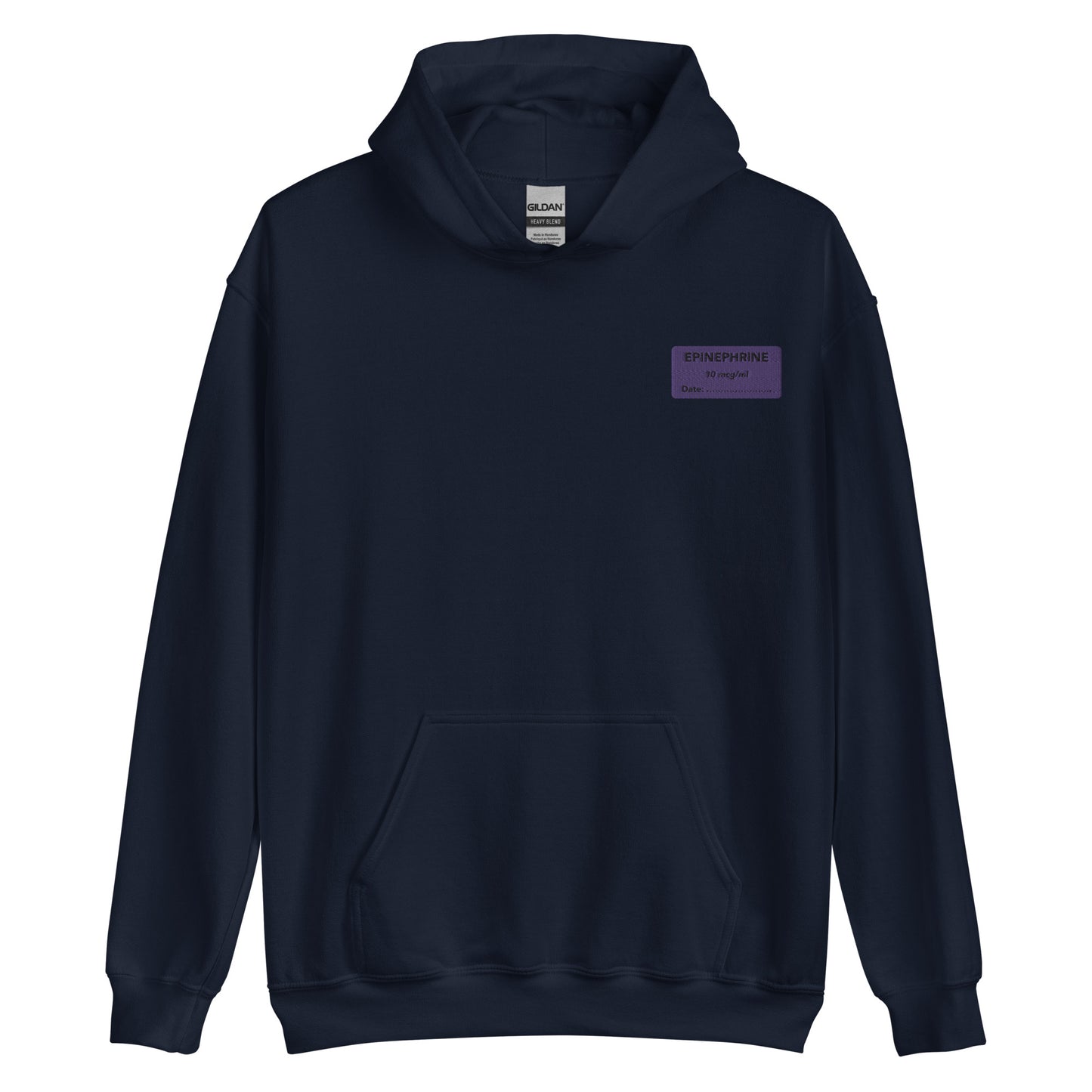 Epinephrine Embroidered Hoodie