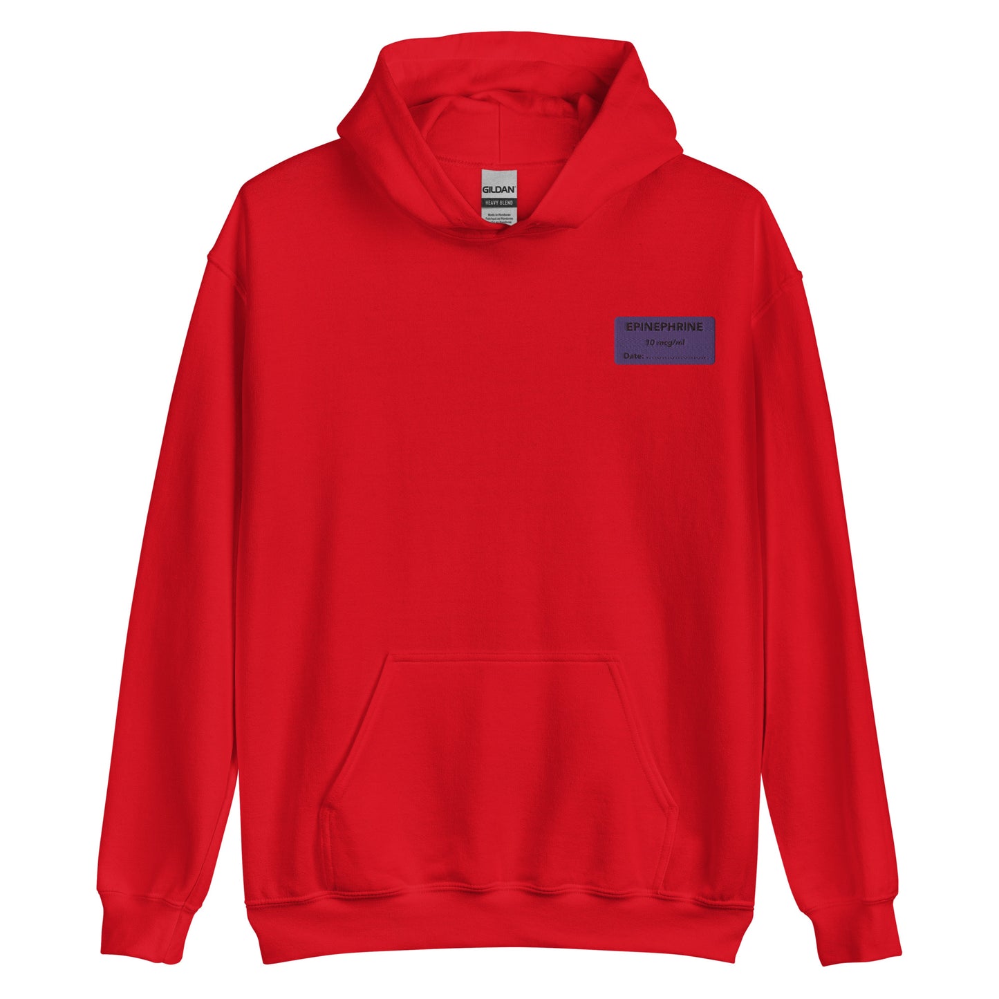 Epinephrine Embroidered Hoodie