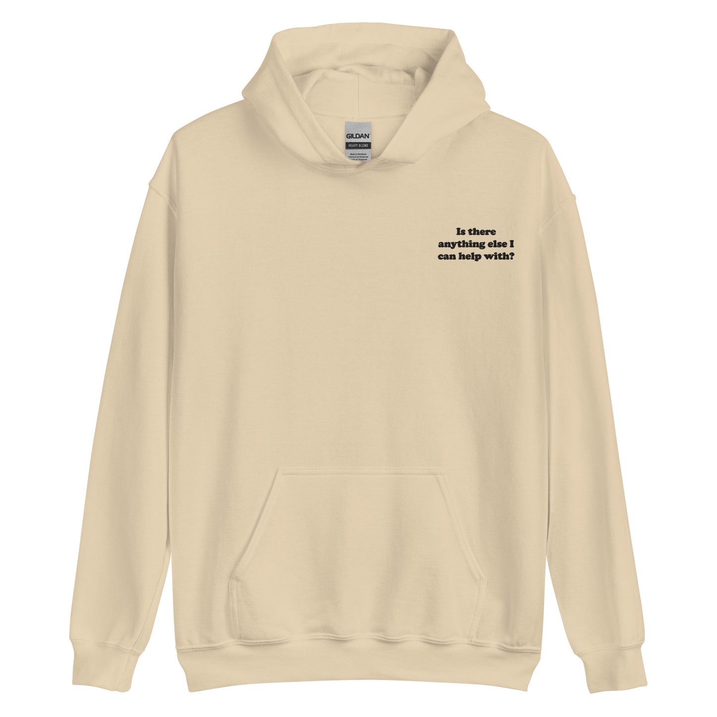 Is there anything else I can help with Embroidered Hoodie