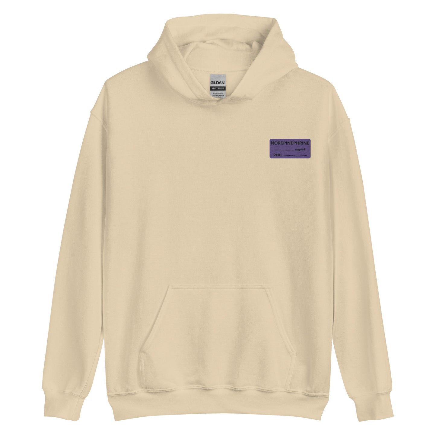 Norepinephrine Embroidered Hoodie