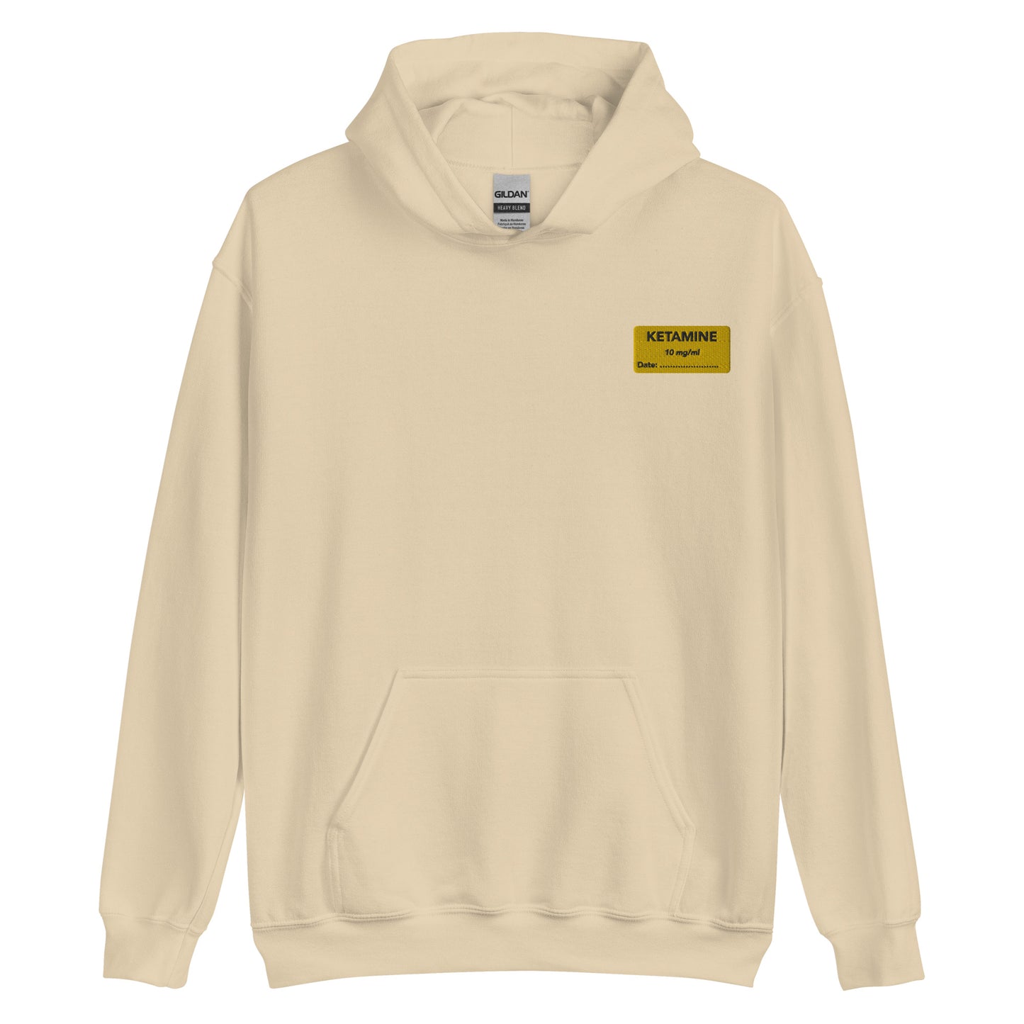 Ketamine Embroidered Hoodie