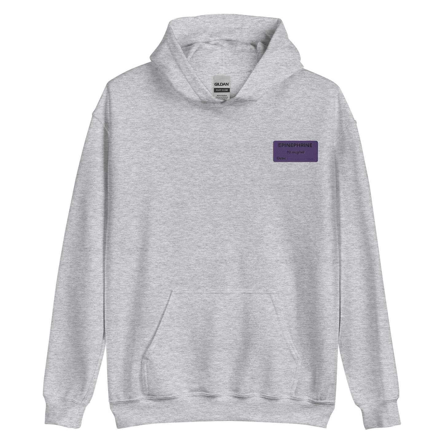 Epinephrine Embroidered Hoodie