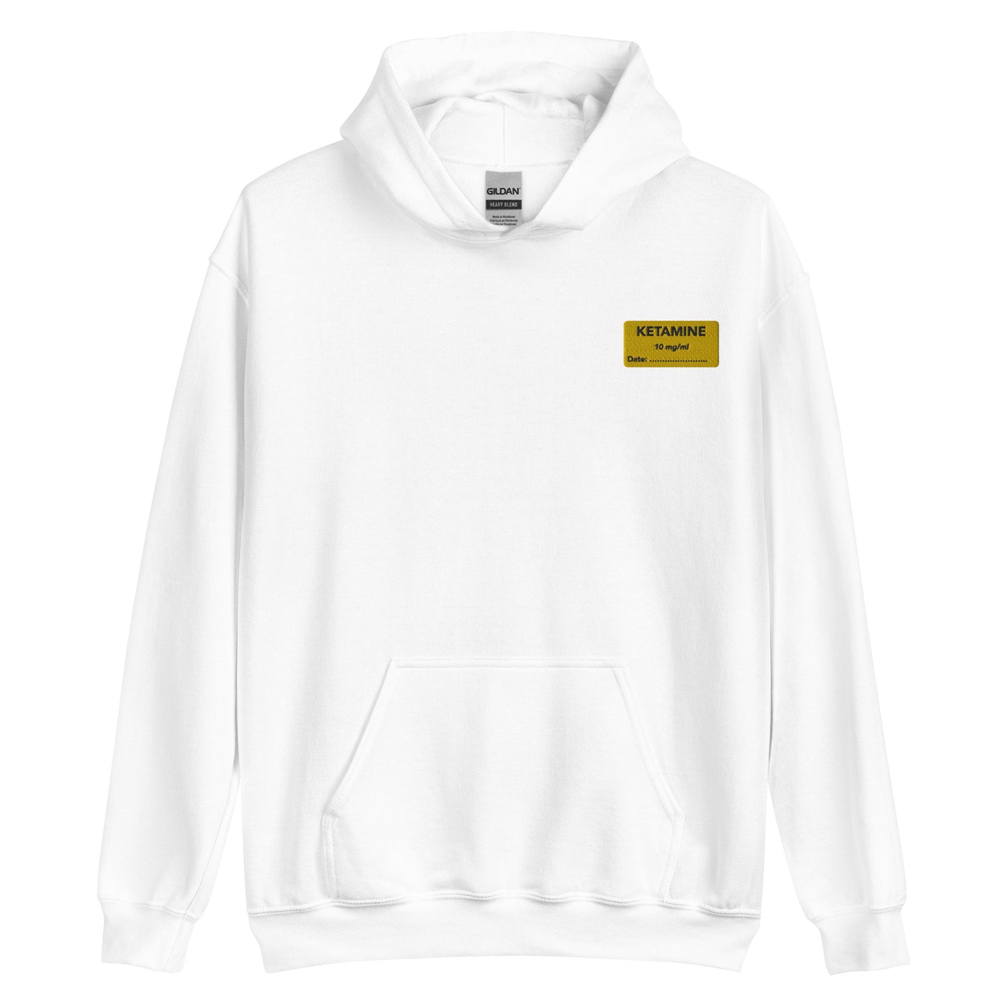 Ketamine Embroidered Hoodie