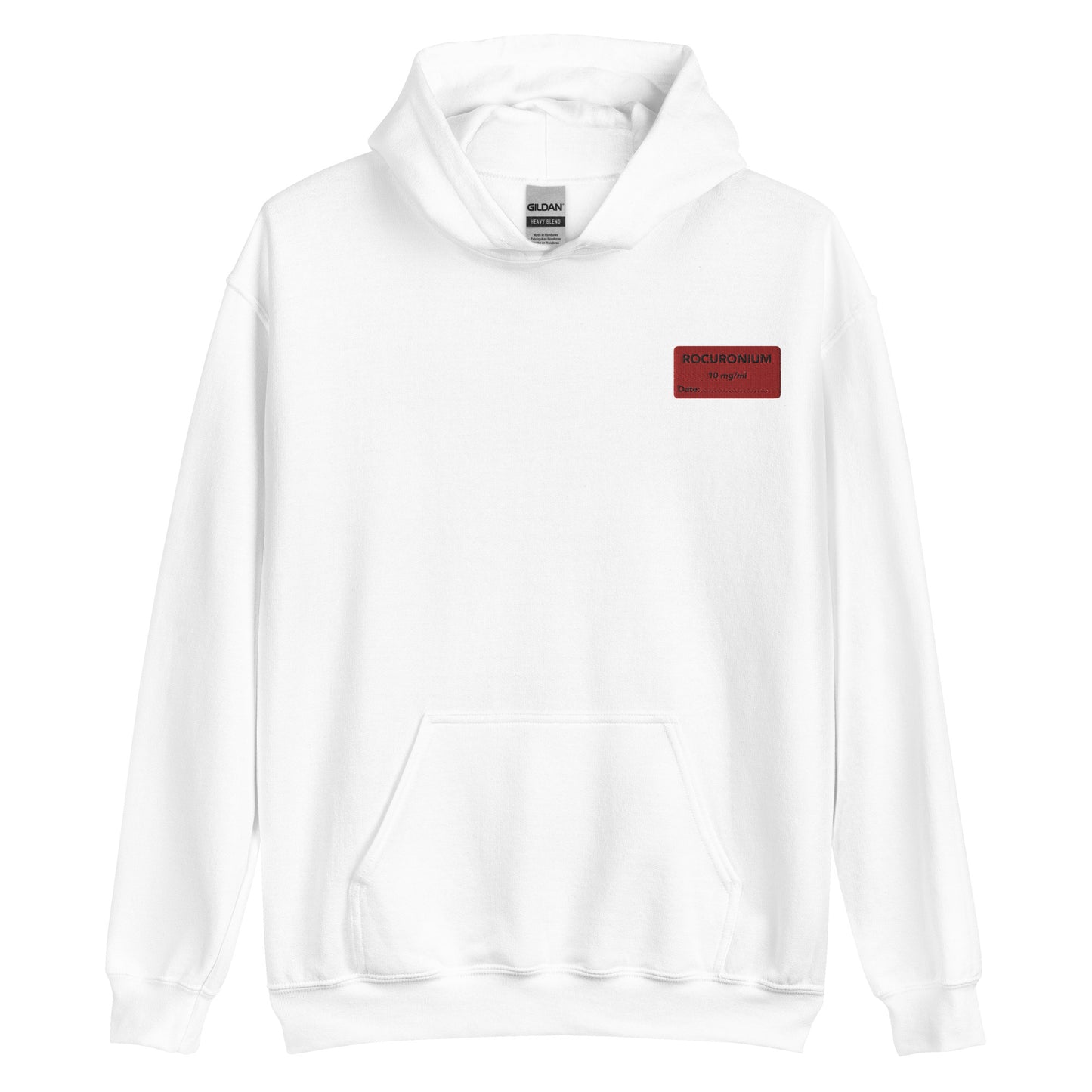 Rocuronium Embroidered Hoodie