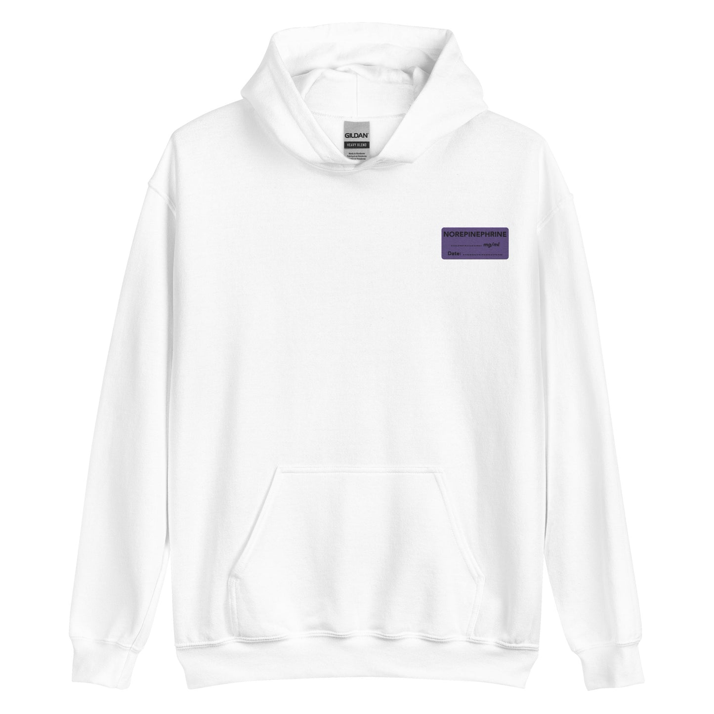 Norepinephrine Embroidered Hoodie