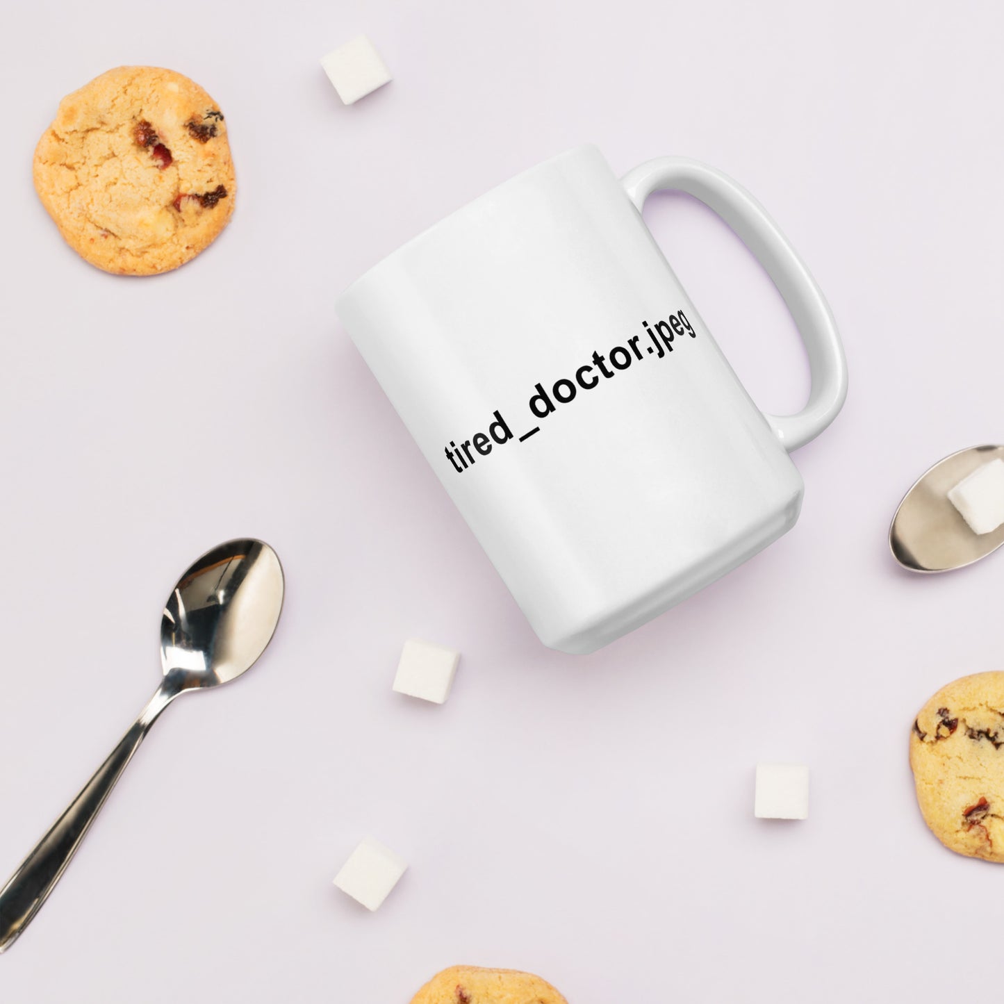 Tired_doctor.jpeg Mug